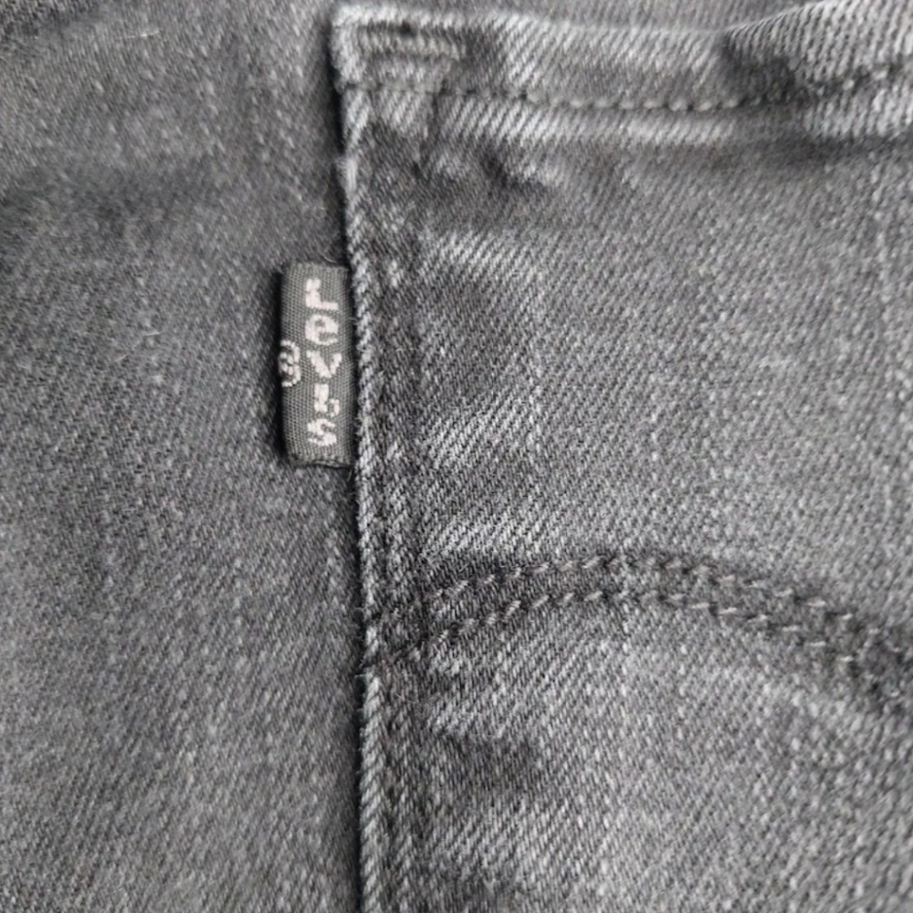 Levi Strauss 311 Shaping Skinny Black Jeans 31 Waist Leg 32 Black Tab